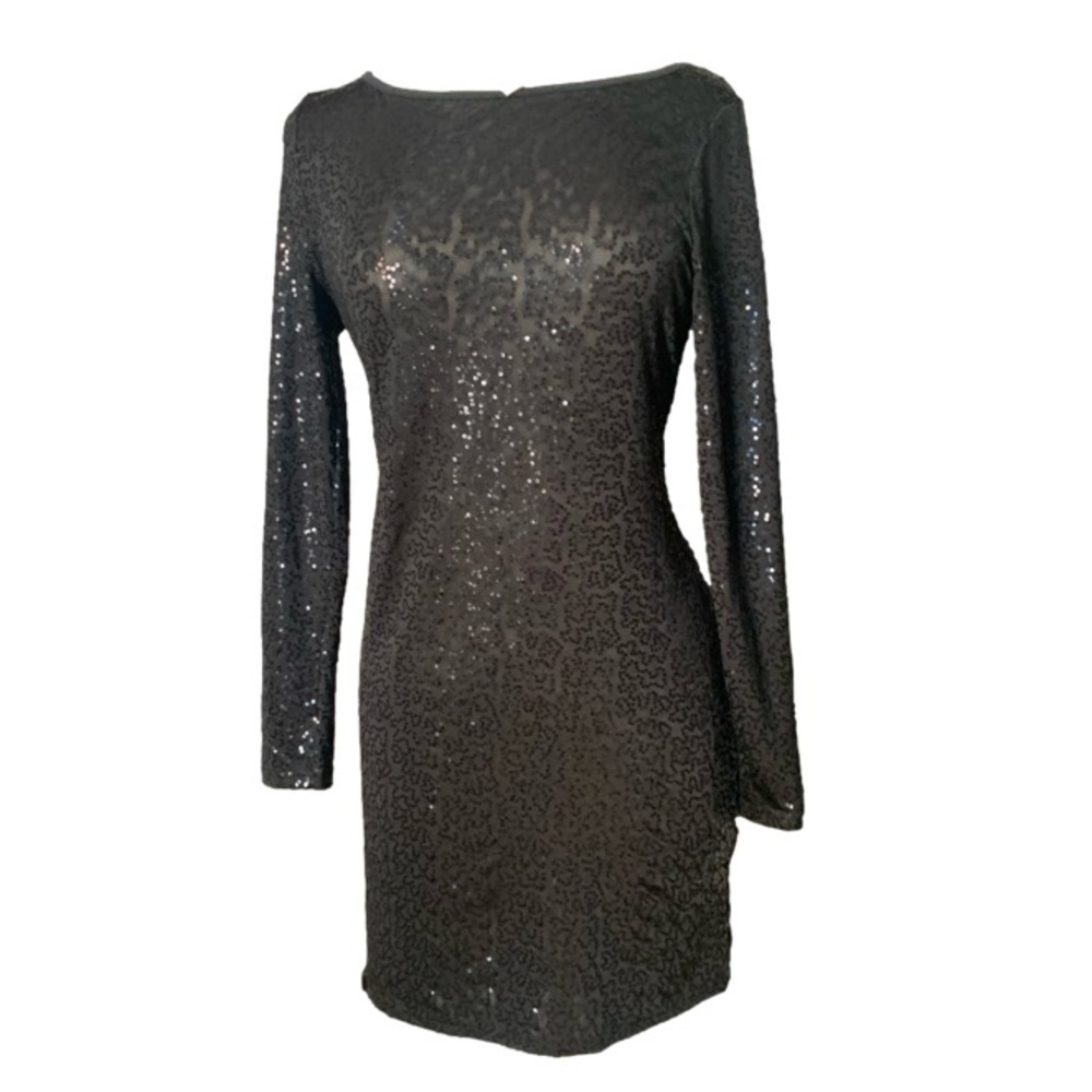 Kenzie 🖤 ⚡️⭐️ bedazzled Mini dress- Small/Med - Picture 3 of 9